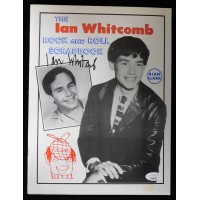 Ian Whitcomb Signed Rock and Roll Scrapbook JSA Authenticated