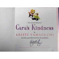 Kristi Yamaguchi Signed Cara's Kindness Hardcover Book JSA Authenticated