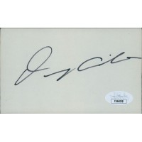 Danny Aiello Actor Signed 3x5 Index Card JSA Authenticated