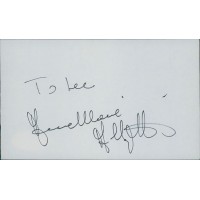 Anna Marie Alberghetti Actress Singer Signed 3x5 Index Card JSA Authenticated Anna Marie Alberghetti Actress Singer Signed 3x5 Index Card JSA Authenticated
