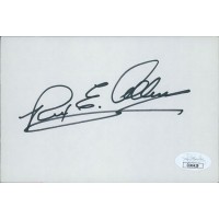 Rex Allen Actor Signed 4x6 Index Card JSA Authenticated