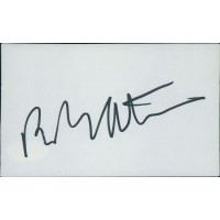 Robert Altman Director Producer Writer Signed 3x5 Index Card JSA Authenticated