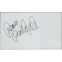 Rosanna Arquette Actress Signed 3x5 Index Card JSA Authenticated