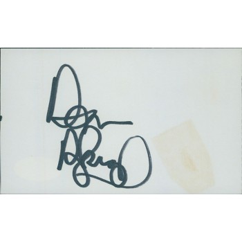 Dan Aykroyd Actor Signed 3x5 Index Card JSA Authenticated