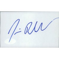 Jim Belushi Actor Signed 3x5 Index Card JSA Authenticated