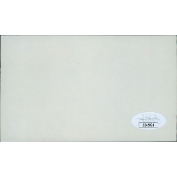 Chris Berman ESPN Sportscaster Signed 3x5 Index Card JSA Authenticated