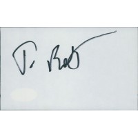 Timothy Bottoms Actor Signed 3x5 Index Card JSA Authenticated