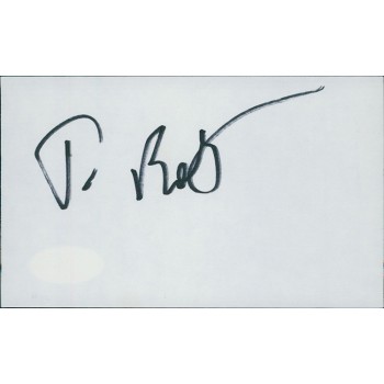 Timothy Bottoms Actor Signed 3x5 Index Card JSA Authenticated