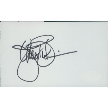 James Brolin Actor Signed 3x5 Index Card JSA Authenticated