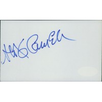 Steven J. Cannell Author Actor Producer Signed 3x5 Index Card JSA Authenticated
