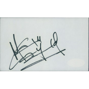 Maxwell Caulfield Actor Signed 3x5 Index Card JSA Authenticated