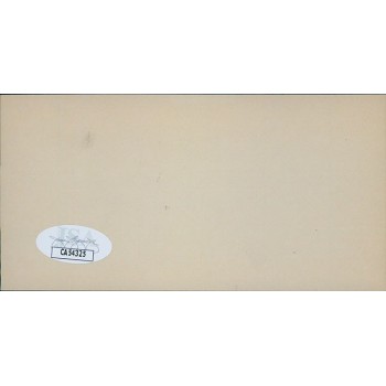 Emanuel Celler New York Congressman Signed 2.5x5 Index Card JSA Authenticated