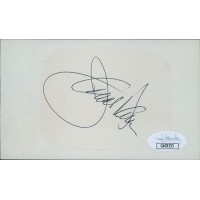 James Darren Actor Signed 3x5 Cut Pasted Onto Index Card JSA Authenticated