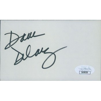 Dana Delaney Actress Signed 3x5 Index Card JSA Authenticated