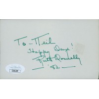 Ruth Donnelly Actress Signed 3x5 Index Card JSA Authenticated Personalized