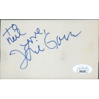 Teri Garr Actress Signed 3x5 Index Card JSA Authenticated