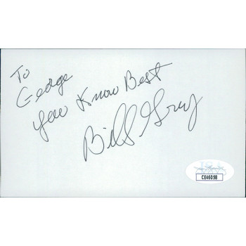 Billy Gray Actor Signed 3x5 Index Card JSA Authenticated Personalized