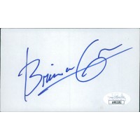 Brian Austin Green Actor Signed 3x5 Index Card JSA Authenticated