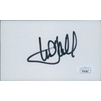 Mark Hamill Actor Signed 3x5 Index Card JSA Authenticated