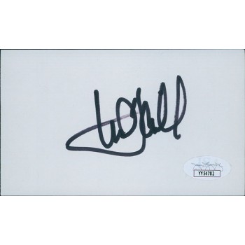 Mark Hamill Actor Signed 3x5 Index Card JSA Authenticated
