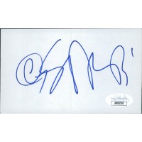 Sophie B. Hawkins Musician Singer Signed 3x5 Index Card JSA Authenticated