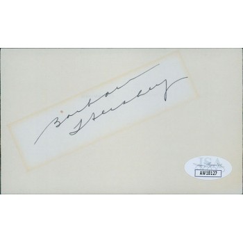 Barbara Hershey Actress Singer Signed 3x5 Index Card JSA Authenticated