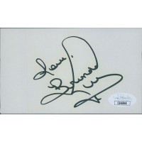 Brenda Lee Singer Signed 3x5 Index Card JSA Authenticated