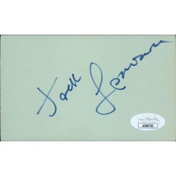 Jack Lemmon Actor Signed 3x5 Index Card JSA Authenticated Personalized Jack Lemmon Actor Signed 3x5 Index Card JSA Authenticated Personalized