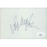 Sophia Loren Actress Signed 4x6 Index Card JSA Authenticated