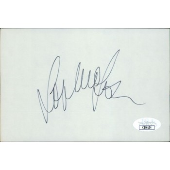 Sophia Loren Actress Signed 4x6 Index Card JSA Authenticated