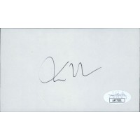 Yo-Yo Ma Musician Signed 3x5 Index Card JSA Authenticated