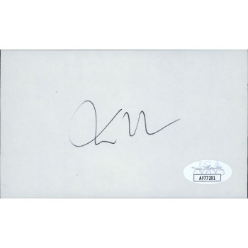 Yo-Yo Ma Musician Signed 3x5 Index Card JSA Authenticated