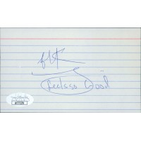 Chuck Mangione Jazz Musician Signed 3x5 Index Card JSA Authenticated