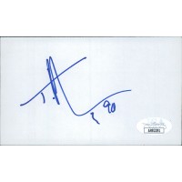 Tim McGraw Country Signer Signed 3x5 Index Card JSA Authenticated