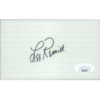 Lee Remick Actress Signed 3x5 Index Card JSA Authenticated Lee Remick Actress Signed 3x5 Index Card JSA Authenticated