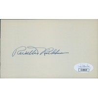 R. Walter Riehlman New York Congressman Signed 3x5 Index Card JSA Authenticated