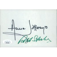Topper Anne Jeffreys Robert Sterling Signed 4x6 Index Card JSA Authenticated Topper Anne Jeffreys Robert Sterling Signed 4x6 Index Card JSA Authenticated