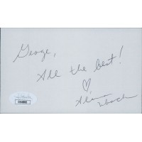 Alanna Ubach Actress Signed 3x5 Index Card JSA Authenticated Personalized
