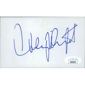 Chely Wright Country Singer Signed 3x5 Index Card JSA Authenticated