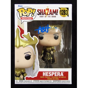 Asher Angel Signed Shazam! Fury Of The Gods Hespera 1283 Funko Pop JSA Authentic