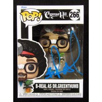 B Real Signed Cypress Hill B-Real Dr. Greenthumb 266 Funko Pop JSA Authenticated