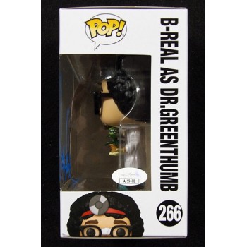 B Real Signed Cypress Hill B-Real Dr. Greenthumb 266 Funko Pop JSA Authenticated