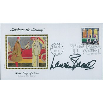 Lauren Bacall Actress Signed First Day Issue Cover FDC JSA Authenticated