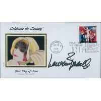 Lauren Bacall Actress Signed First Day Issue Cover FDC JSA Authenticated