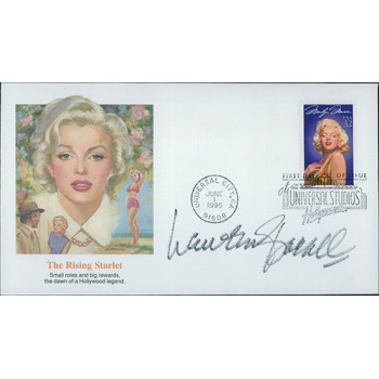 Lauren Bacall Actress Signed First Day Issue Cover FDC JSA Authenticated