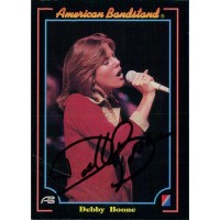 Debbie Boone Signed 1993 Collect-A-Card American Bandstand Card #22 JSA Authen