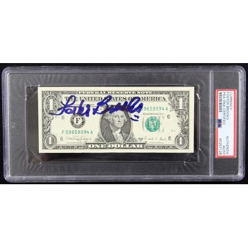 Foster Brooks Actor Signed One Dollar Bill Currency PSA Authenticated