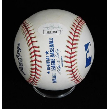 Sam Brownback Kansas Governor Senator Signed MLB Baseball JSA Authenticated