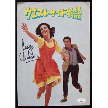 George Chakiris Signed West Side Story Japanese Program JSA Authenticated