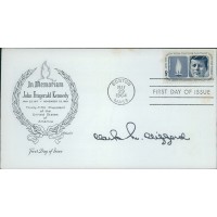 Clark Clifford Presidential Advisor Signed First Day Cover FDC JSA Authenticated